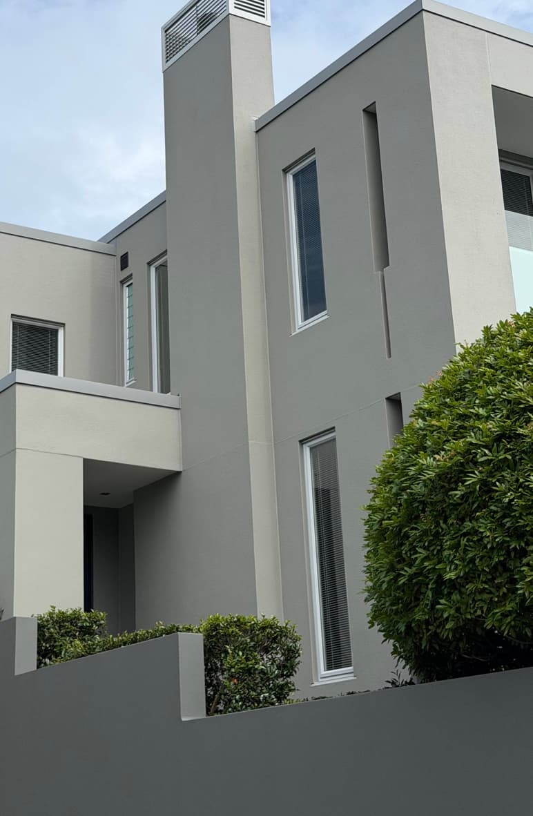 Exterior Crack Repairs and Full Repainting Project in Remuera