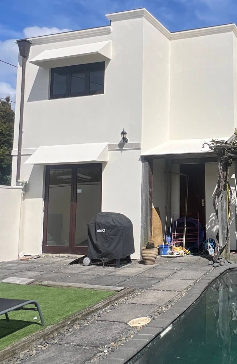 Exterior Plastering and Painting Renovation in Ellerslie