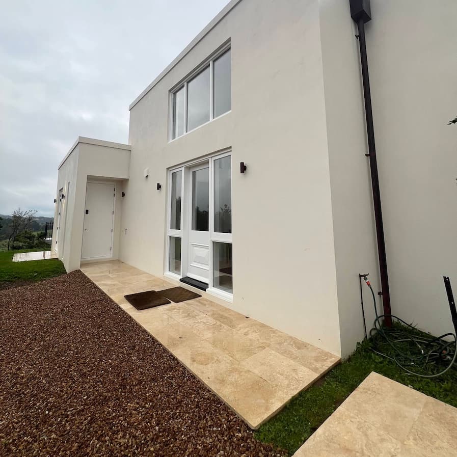 Coastal New Build Plastering and Painting Project on Waiheke Island
